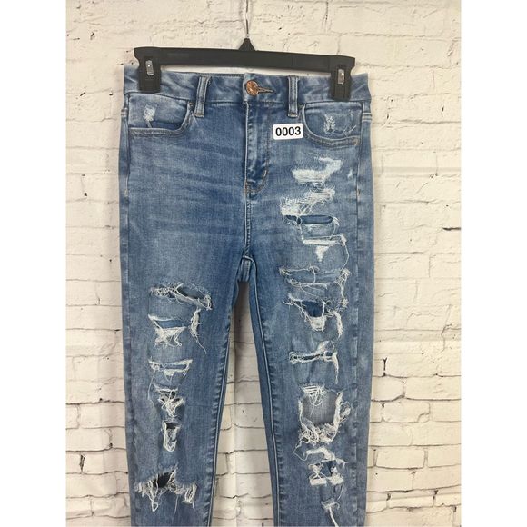 American Eagle NE(X)T LEVEL jeans size 0 S - Picture 4 of 7